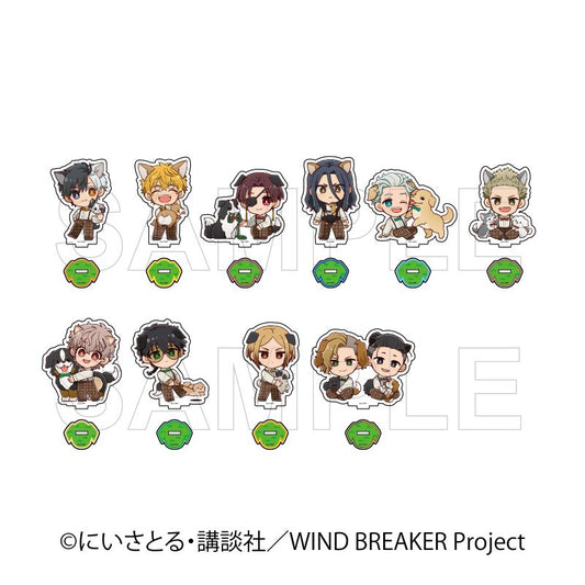 【 03/31 入荷予定】 TVアニメ『WIND BREAKER』 アクリルスタンド 犬の日Ver バラ ※ブラインド販売 グッズ