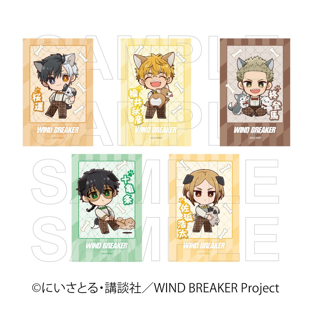 【 03/31 入荷予定】 TVアニメ『WIND BREAKER』 チェキ風カードセット 犬の日Ver A ※セット販売 グッズ