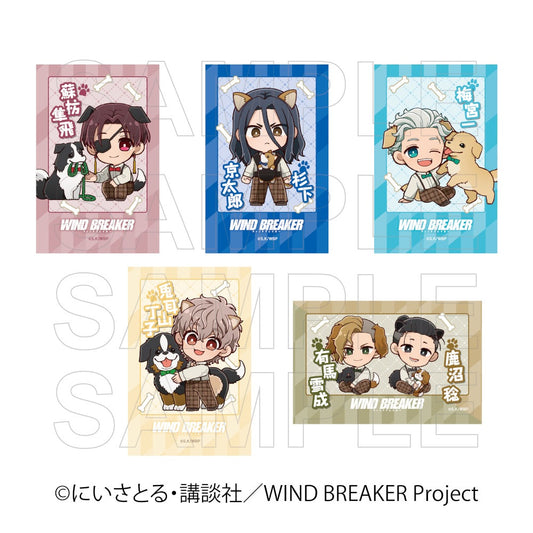 【 03/31 入荷予定】 TVアニメ『WIND BREAKER』 チェキ風カードセット 犬の日Ver B ※セット販売 グッズ