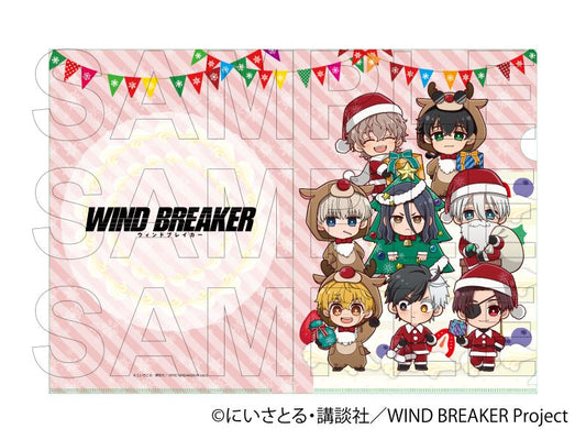 【 03/31 入荷予定】 TVアニメ『WIND BREAKER』 クリアファイル クリスマスVer グッズ