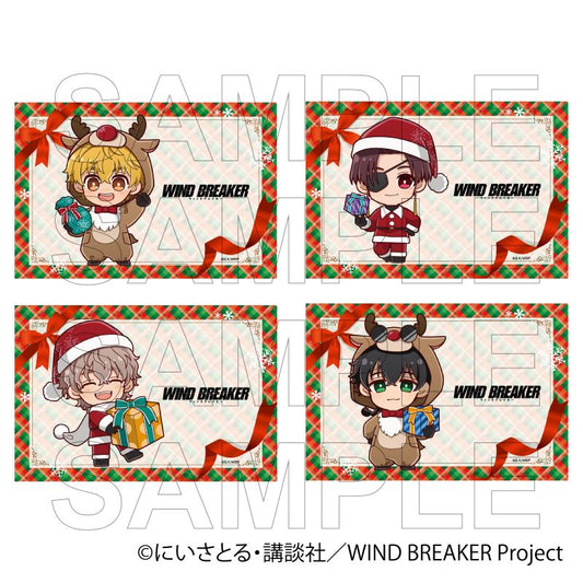 【 03/31 入荷予定】 TVアニメ『WIND BREAKER』 招待状風ポストカードセット クリスマスVer B ※セット販売 グッズ