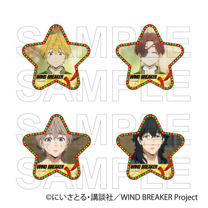 【 03/31 入荷予定】 TVアニメ『WIND BREAKER』 星形コースターセット B ※セット販売 グッズ